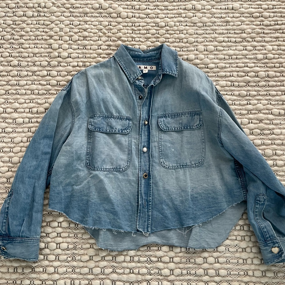 AMO Denim Heirloom Army Shirt - relic